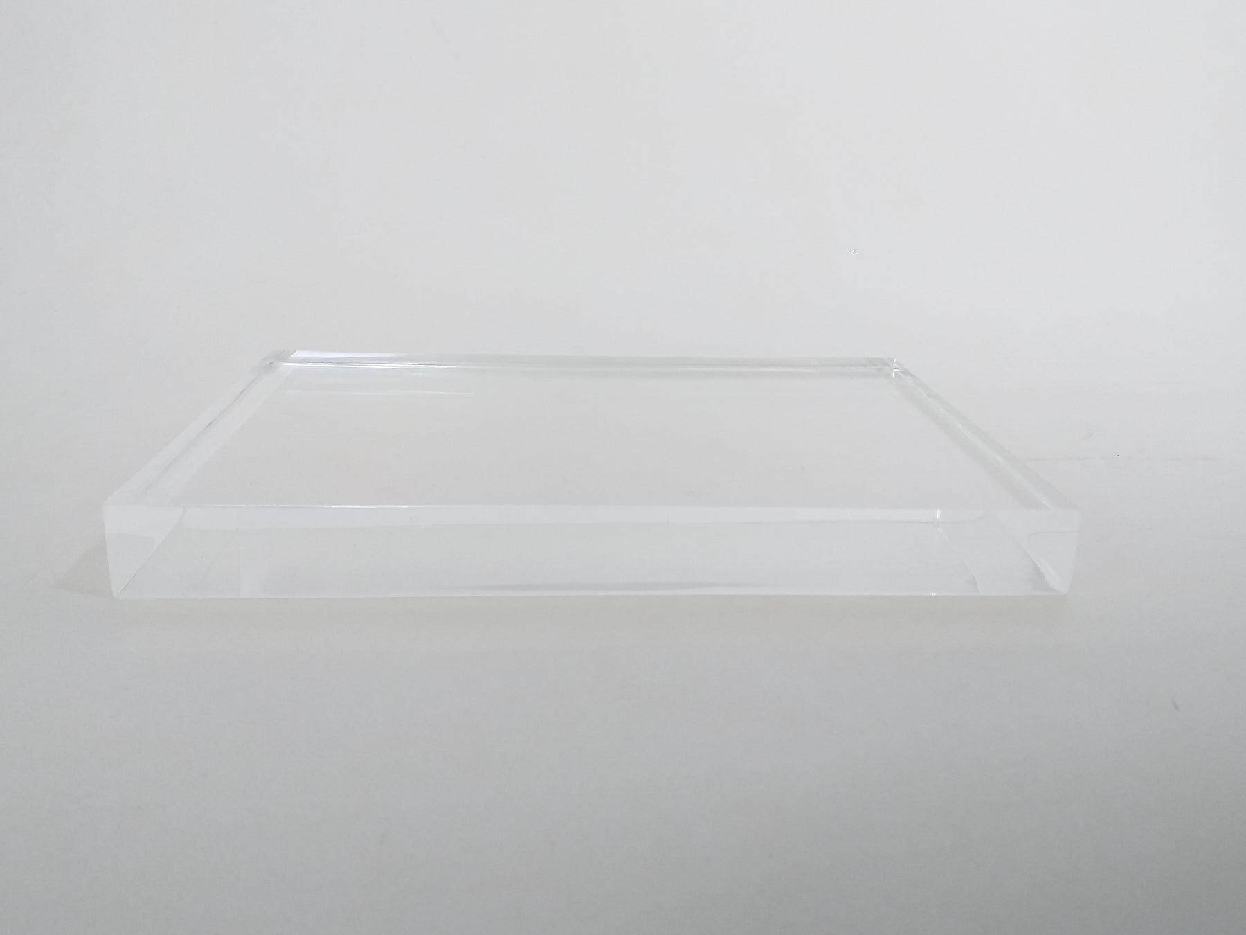 BAS147 - CUSTOM RECTANGULAR ACRYLIC BASE WITH HIP ROD