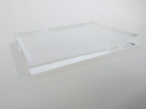 BAS147 - CUSTOM RECTANGULAR ACRYLIC BASE WITH HIP ROD